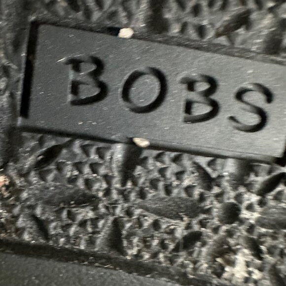 Bobs Womens Black Slip-On Shoes Size 9 Lightweight Casual Comfortable Textile Up - Picture 4 of 9